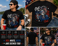 Chill the Fourth Out Shirt – Funny Patriotic Skeleton Peace Sign Tee, 4th of July USA Graphic T-Shirt
