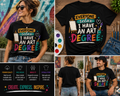 Everyone Relax I Have An Art Degree Funny Artist T-Shirt – Creative Art Student Graphic Tee