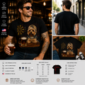 Funny Yorkie Beer Lover T-Shirt – Cool Drinking Dog Graphic Novelty Tee