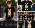 67 Six Seven Bunny T-Shirt for Kids – Funny Rabbit Graphic Tee with Sunglasses