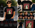 Aut Naur Screaming Cat Shirt Funny Retro Meme Cat Graphic T-Shirt Unisex Black Tee