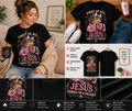 First of All Jesus Thinks I’m a Delight Frog Christian T-Shirt | Cute Pink Pajama Frog Faith-Based Coffee Graphic Tee for Women