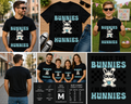 Forget The Bunnies I’m Chasing Hunnies Shirt, Funny Easter Bunny Tee, Cool Bunny Graphic T-Shirt, Trendy Easter Shirt for Boys Men Kids
