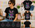 I’m A Little Eggstra Easter Shirt – Funny Bunny Ears Easter Egg Graphic Tee for Kids Women & Family