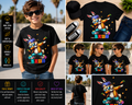 Bruh Dab Bunny Easter Shirt Funny Easter Rabbit Graphic T-Shirt for Kids Boys Men