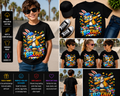 Bruh Dab Bunny Easter Shirt Funny Dabbing Rabbit Graphic T-Shirt for Kids Boys Men