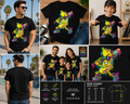 Funny Banana Baseball Player T-Shirt – Cool Graffiti Cartoon Banana Graphic Tee for Kids & Adults