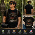 Love The Unloved Spider Shirt – Cute Spider Lover Graphic Tee, Funny Arachnid Conservation T-Shirt