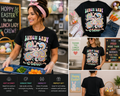 Lunch Lady Crew Easter Shirt – Funny Bunny Cafeteria Staff Easter Day Graphic Tee