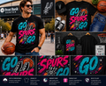 Go Spurs Go Retro Basketball T-Shirt – Vintage San Antonio Basketball Fan Graphic Tee for Men & Women