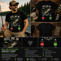 Reel Me In Fishing Graphic T-Shirt – Funny Bass Fishing Call Screen Tee for Anglers