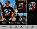 The One Where America Turns 250 Bald Eagle Patriotic USA 250th Anniversary T-Shirt