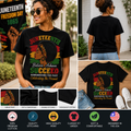 Juneteenth Believe Achieve Succeed T-Shirt – Remembering the Past Celebrating the Present, Black History Month Graphic Tee