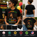 Juneteenth Believe Achieve Succeed T-Shirt – 1865 Remembering the Past Celebrating the Present African American Heritage Graphic Tee