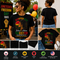 Juneteenth Believe Achieve Succeed T-Shirt – African American Heritage Shirt, Celebrate Freedom & Black Pride Graphic Tee