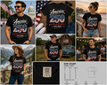 America 250 Years of Freedom T-Shirt | USA 1776–2026 Patriotic Anniversary Tee | American 250th Celebration Shirt