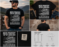 Need Prayer Tap My Shoulder Christian T-Shirt, Faith Cross USA Flag Shirt, Matthew 18:20 Religious Graphic Tee
