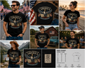 USA 250th Anniversary T-Shirt | 1776–2026 America Patriotic Eagle Tee | Vintage 4th of July Freedom Shirt